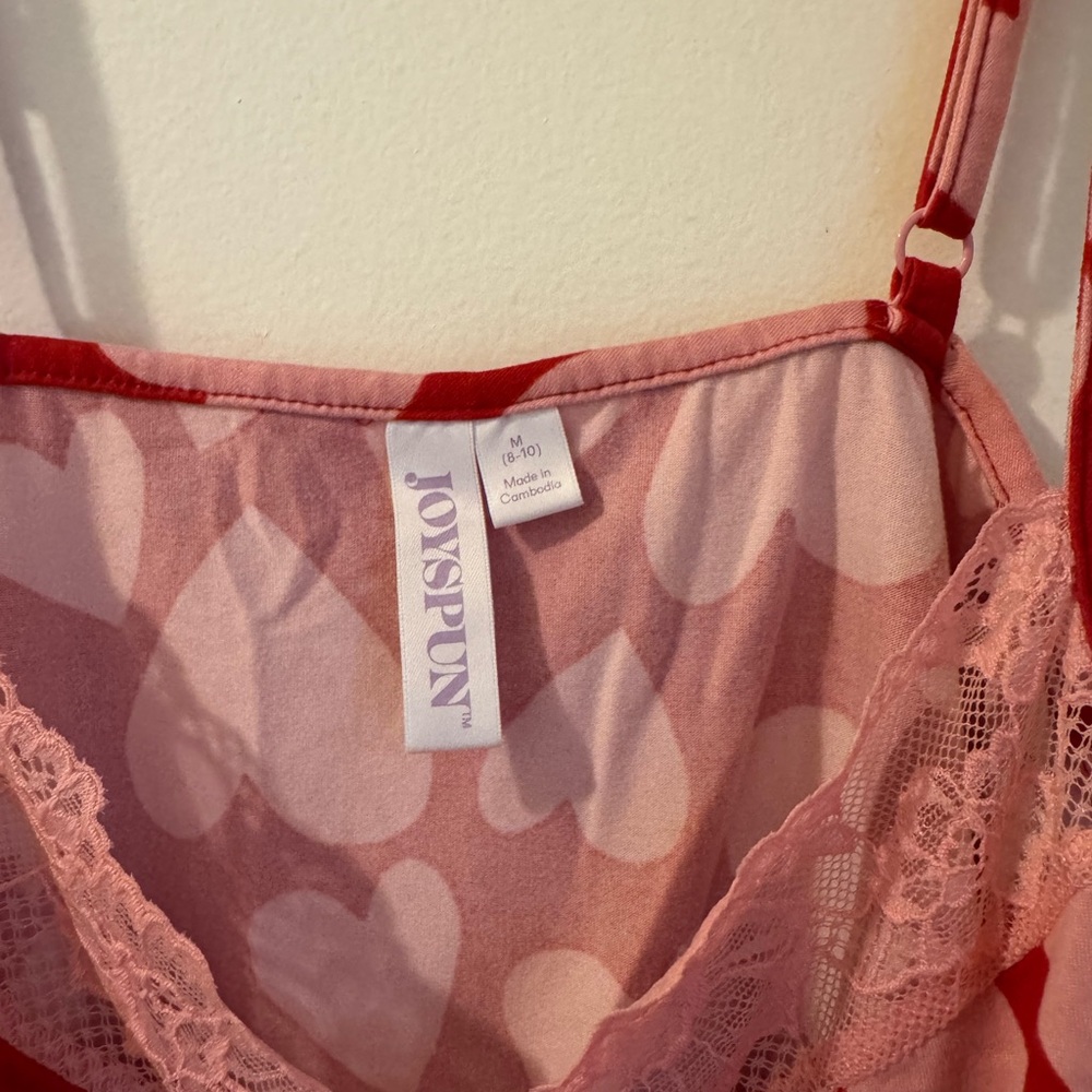 Joyspun Pink Heart PJ Set